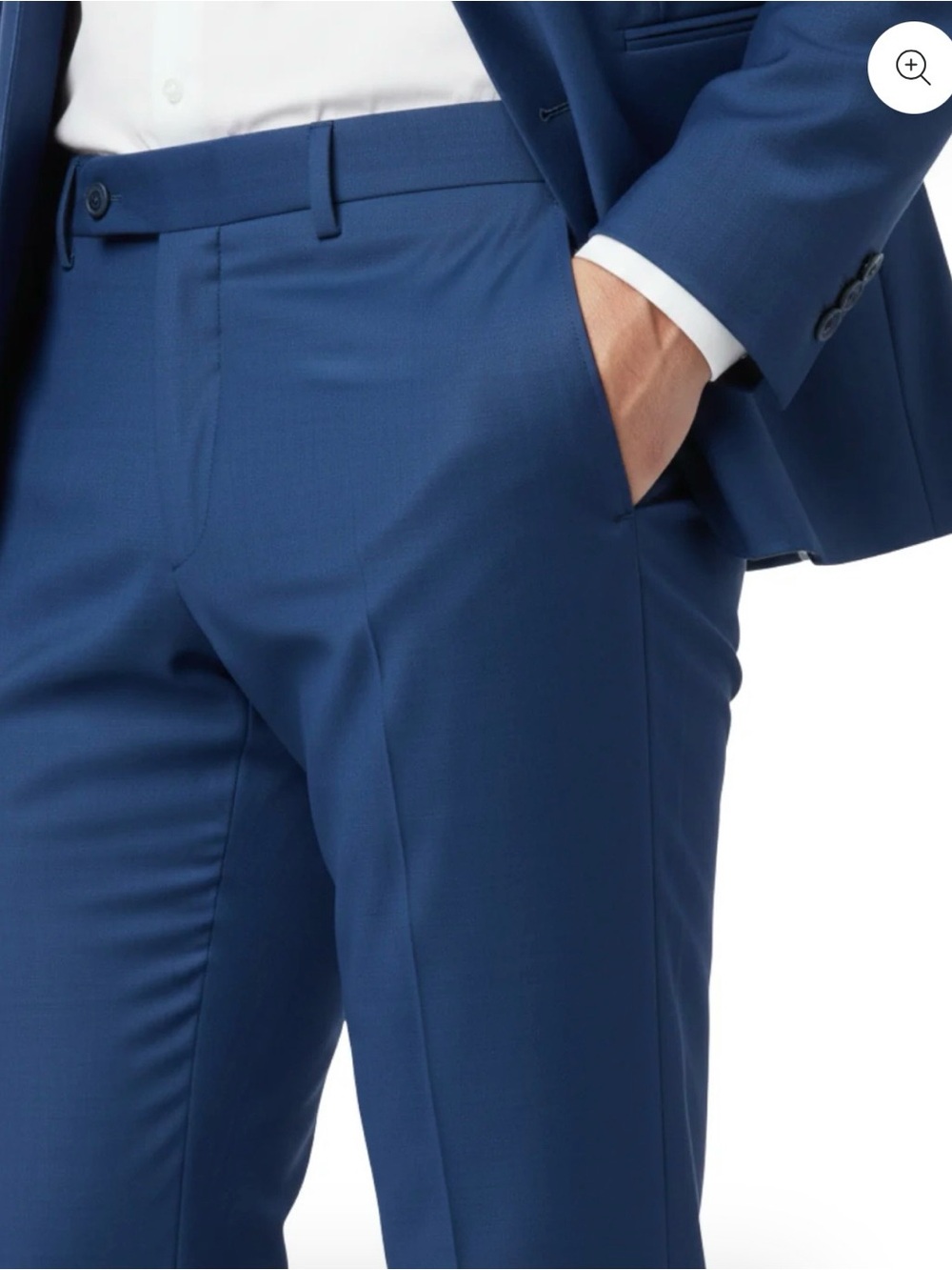 Pal Zileri Woolmark Black Slim Fit dress pants 36
